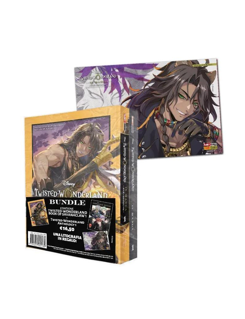 Twisted Wonderland - Il manga - Book Of Savanaclaw 1 + Anthology 1 (Bundle)