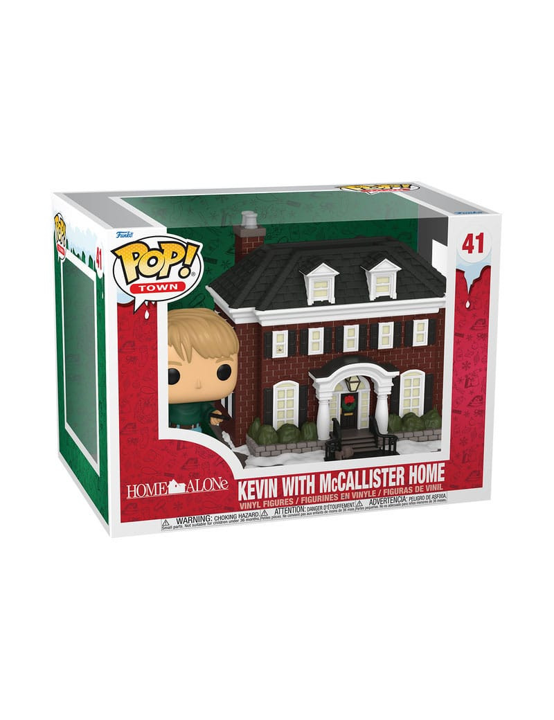 Home Alone POP! Town Vinyl Figure Kevin with McCallister Home 9 cm