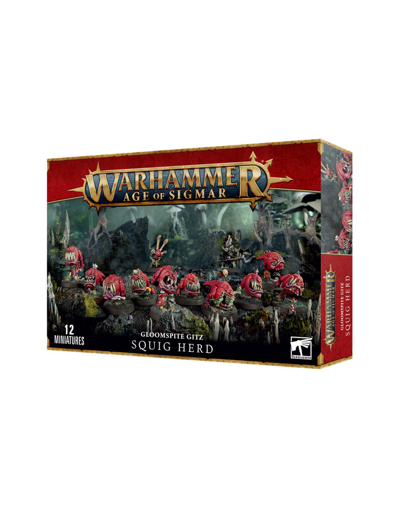 Warhammer Age of Sigmar Gloomspite Gitz Squig Herd