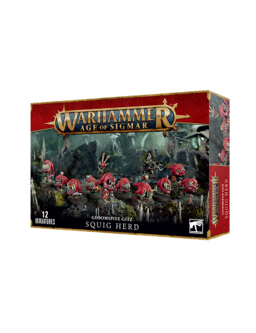 Warhammer Age of Sigmar Gloomspite Gitz Squig Herd