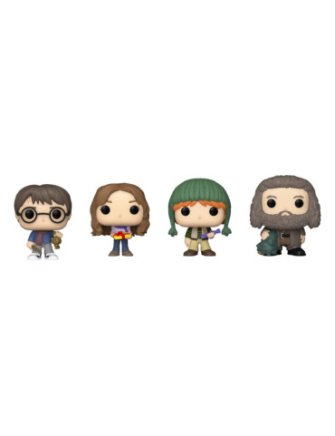 Harry Potter Holiday 2024 Pocket POP! Vinyl Keychains 4-Pack Tree Holiday Box 4 cm