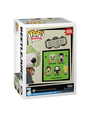 Beetlejuice 2 POP! Movies Vinyl Figure Beetlejuice Chase 9 cm