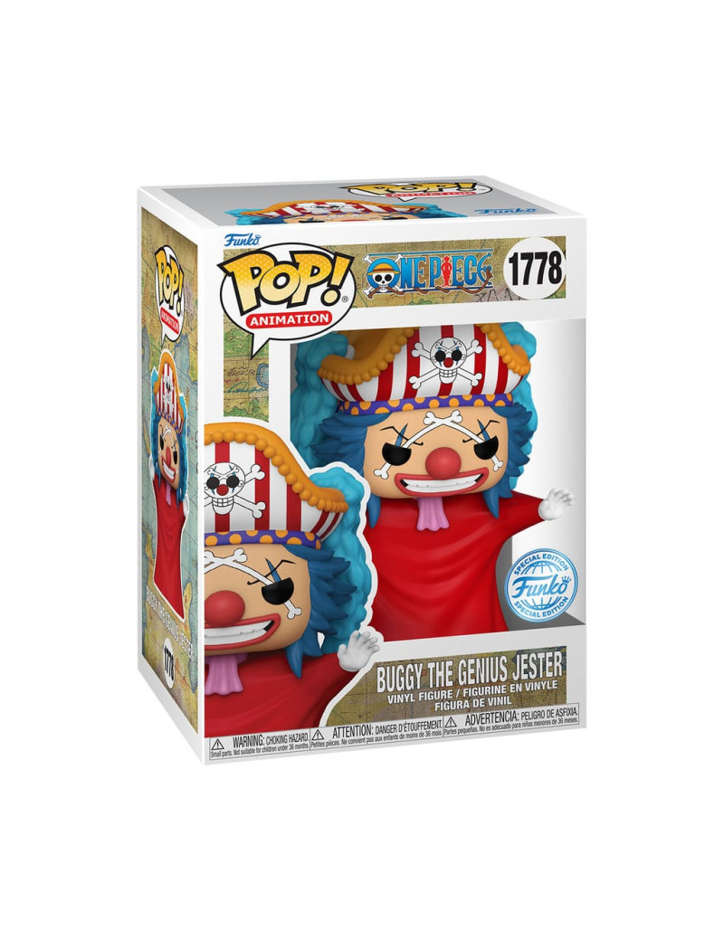 One Piece POP! Movies Vinyl Figure Buggy (Post Time-Skip) Exclusive 9 cm