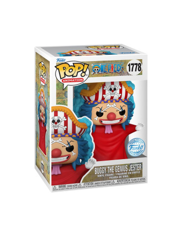 One Piece POP! Movies Vinyl Figure Buggy (Post Time-Skip) Exclusive 9 cm