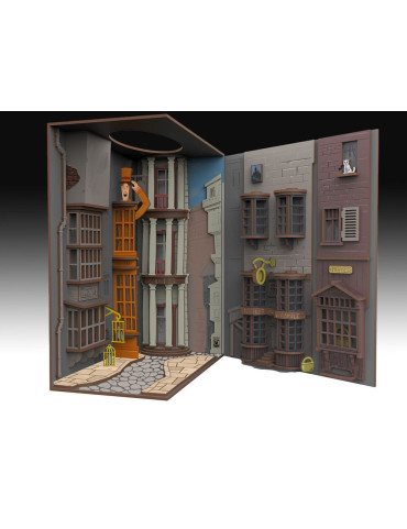 Harry Potter Tiny Adventures Book Nook Mini Diorama Diagon Alley 23 cm - Da costruire