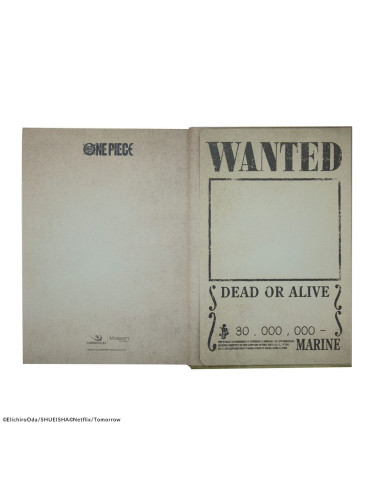 One Piece Notebook Wanted