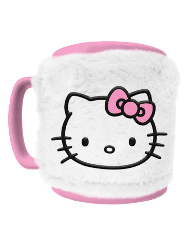 Hello Kitty Fuzzy Mug - Tazza
