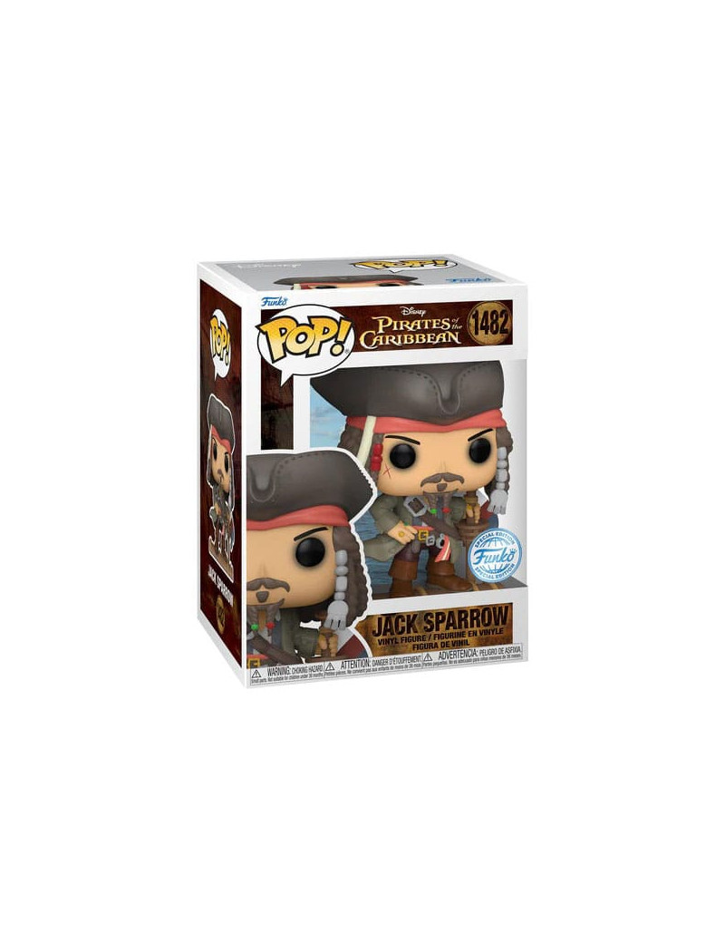 Pirates of the Caribbean POP! Movies Vinyl Figure Jack Sparrow 9 cm