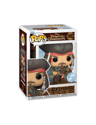 Pirates of the Caribbean POP! Movies Vinyl Figure Jack Sparrow 9 cm