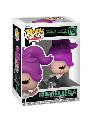 Futurama Pop! Animation Vinyl Figure Turanga Leela 9 cm - Scatola lievemente ammaccata