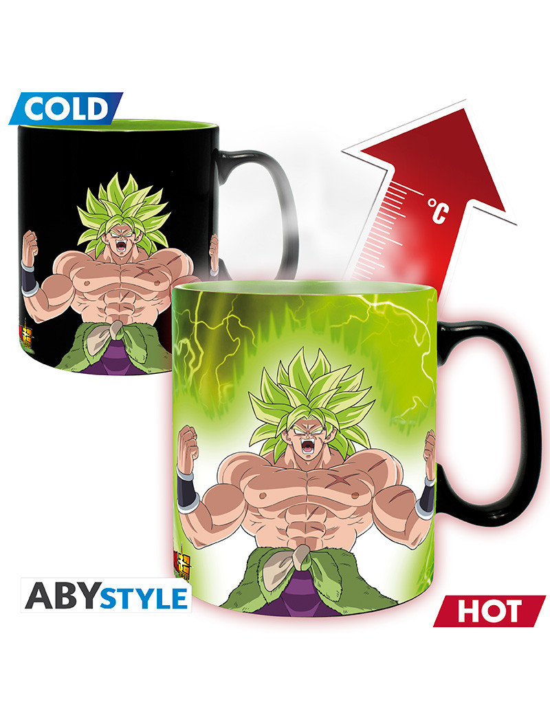Dragon Ball Broly - Tazza Heat Change - 460ml - Gogeta&Broly