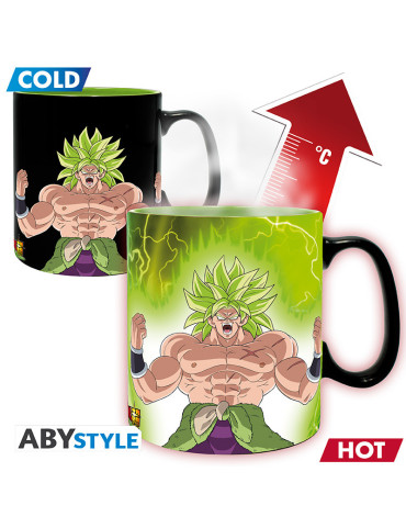Dragon Ball Broly - Tazza Heat Change - 460ml - Gogeta&Broly