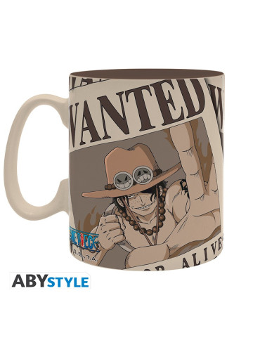 One Piece - Tazza - 460ml - Wanted Ace