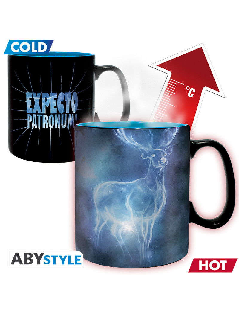 Harry Potter - Tazza Heat Change - 460 ml - Patronus