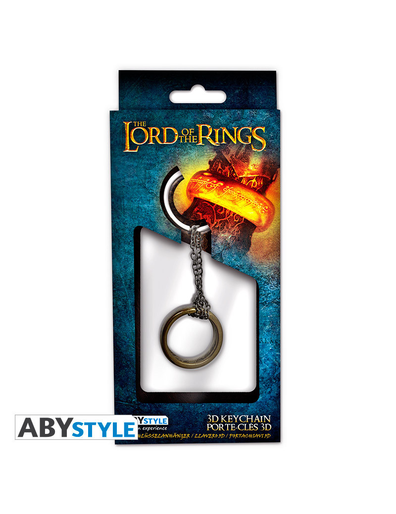 Il signore degli anelli - Portachiavi 3D "Ring"