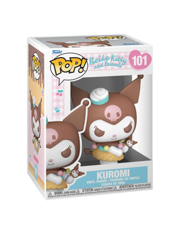 Sanrio POP! Animation Vinyl Figure Hello Kitty - Kuromi(IC) 9 cm