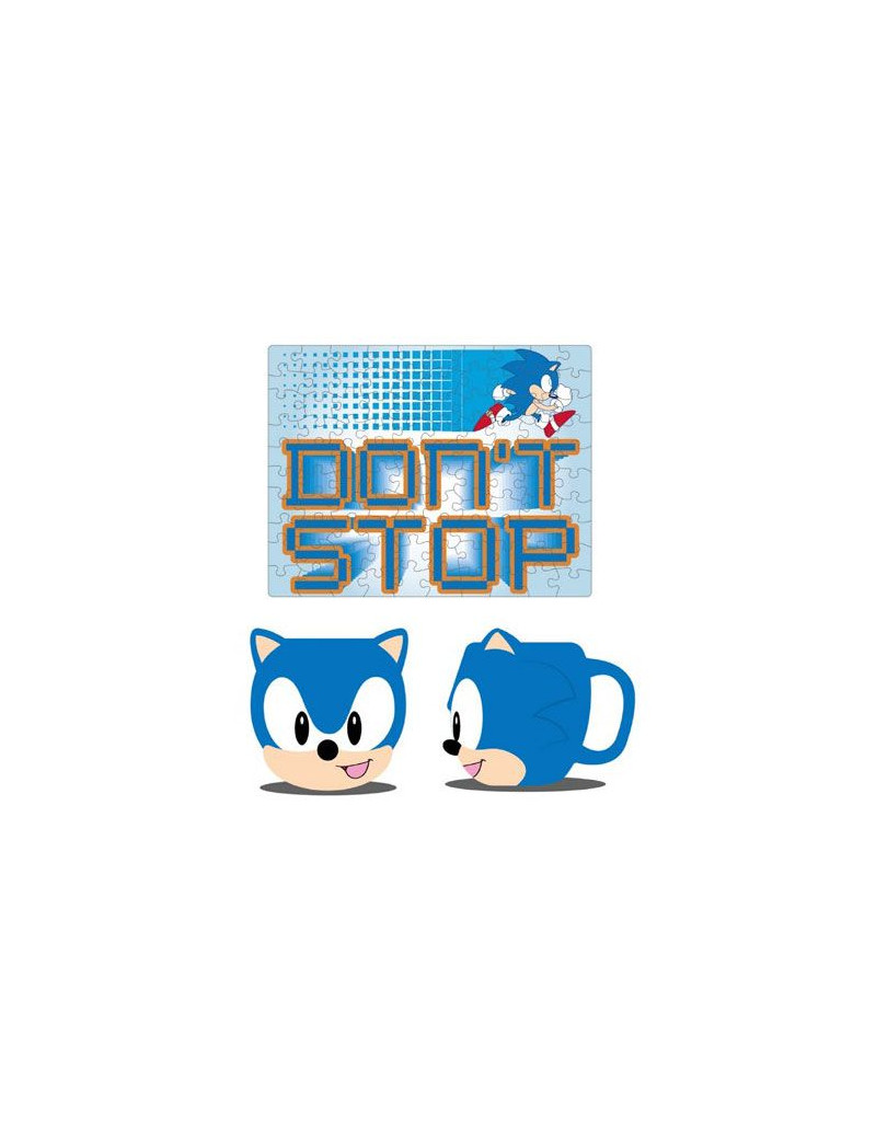 Sonic the Hedgehog Mug & Jigsaw Puzzle Set Sonic
